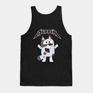 muffin metal funny Tank Top